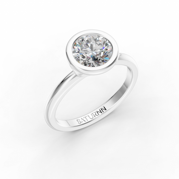 Classic Collection 2 Carat Round - Silver