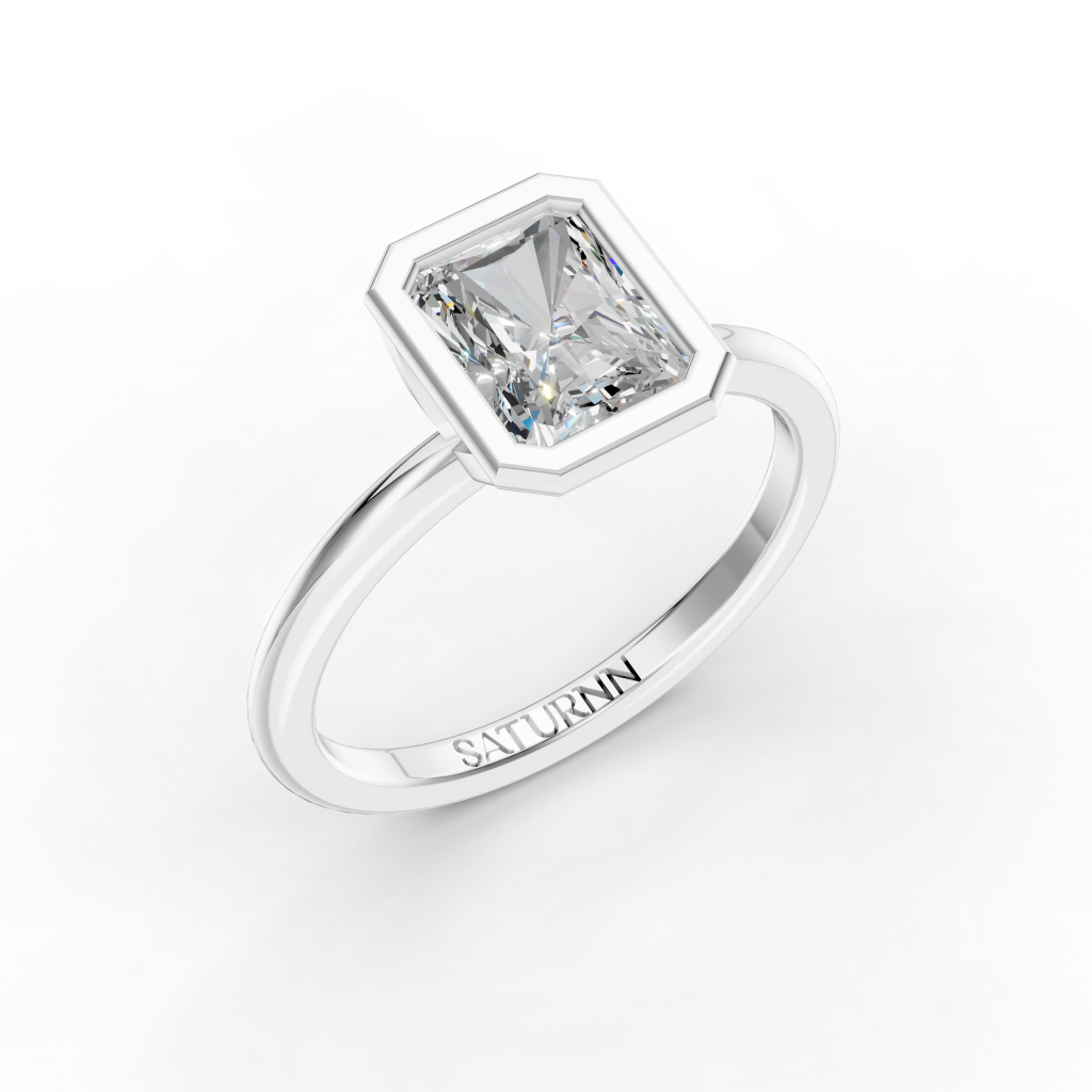 Classic Collection 1.5 Carat Radiant - Silver