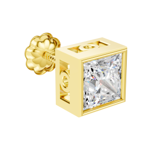 Crest Collection Stud 1.5 Carat Princess