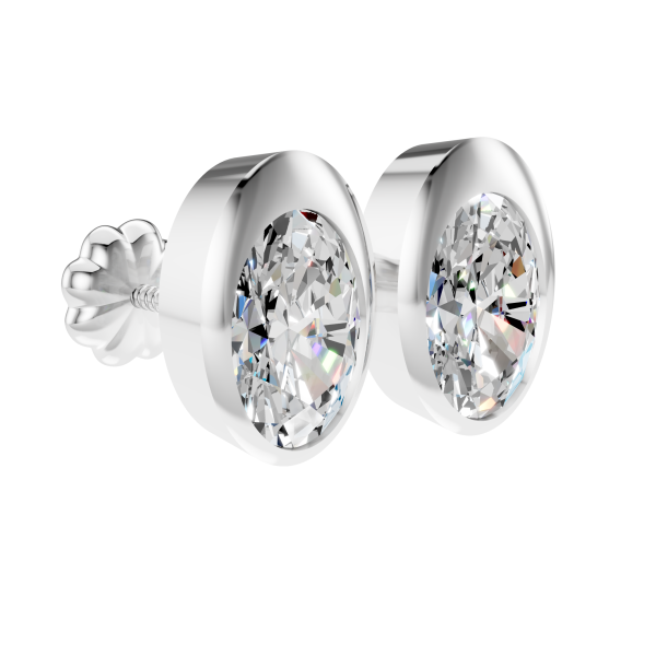 Timeless Sparkle Earrings 1.50 Carat Oval