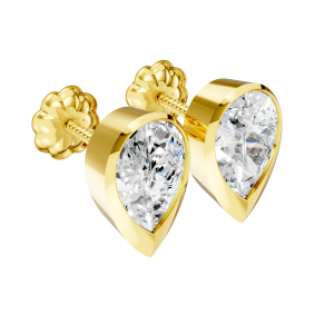 Timeless Sparkle Earrings 1.5 Carat Pear