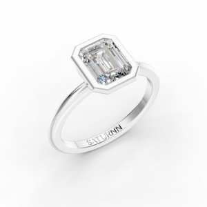 Classic Collection 1 Carat Emerald - Silver