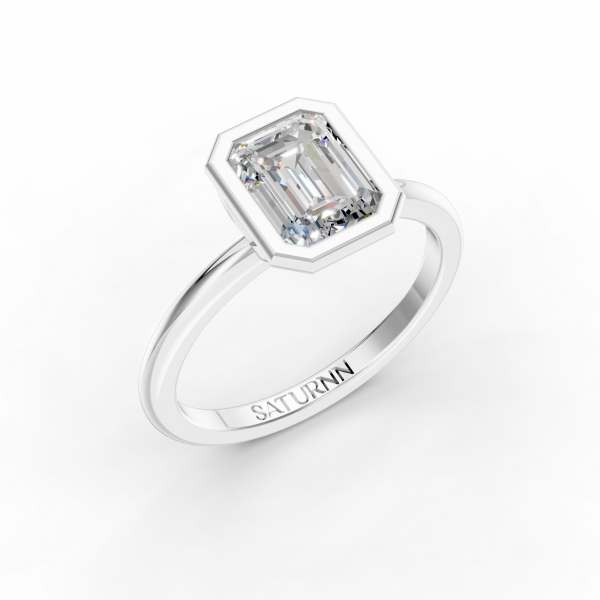 Classic Collection 1 Carat Emerald - Silver