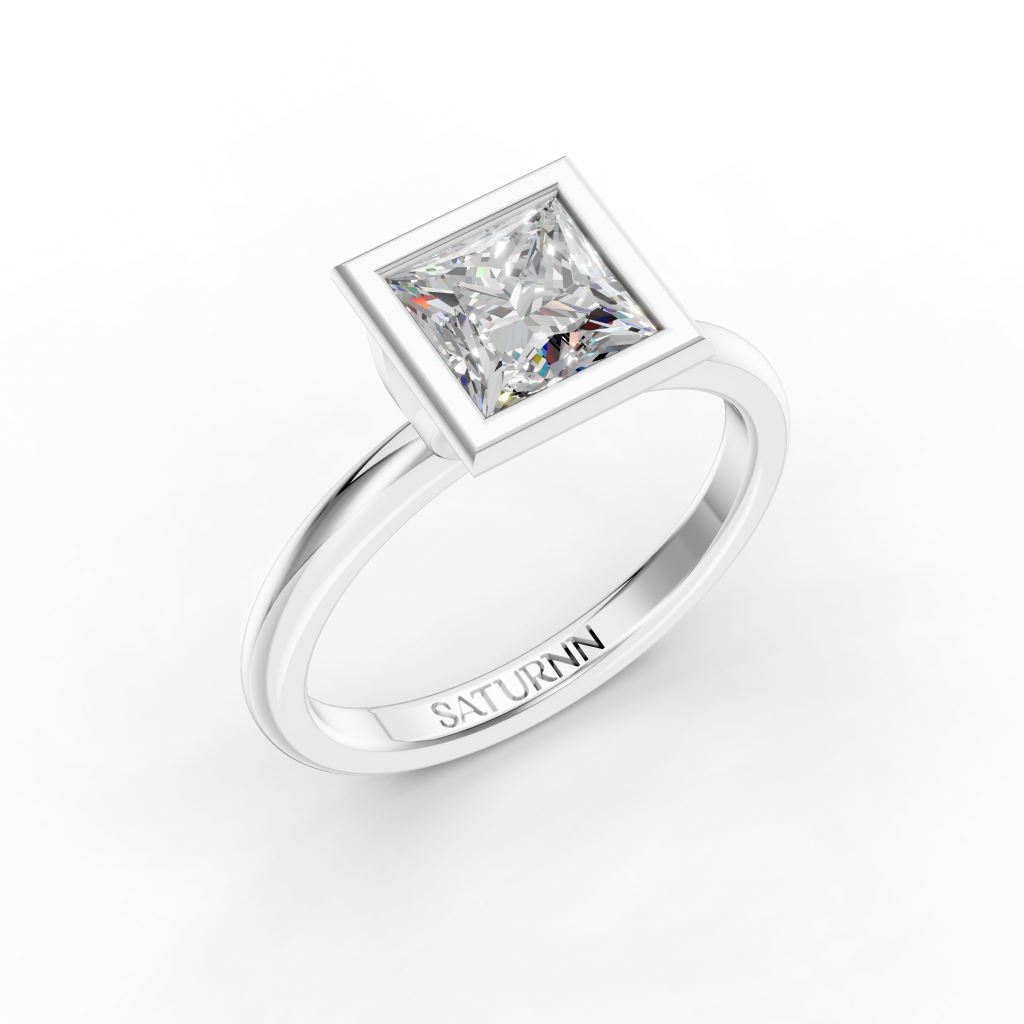 Classic Collection 2 Carat Princess - Silver