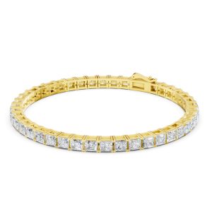 Cubic Charm Tennis Bracelet Princess