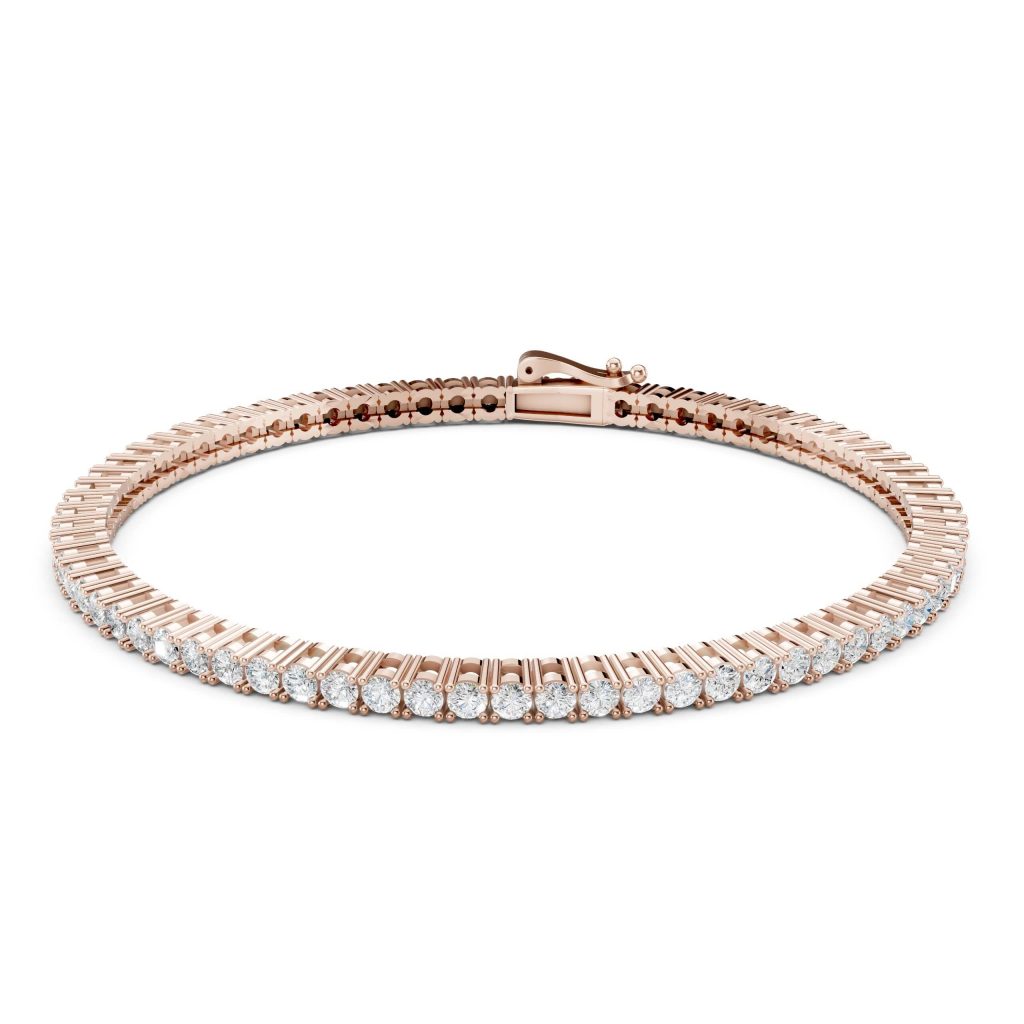 Aurora Royale Tennis Bracelet Round