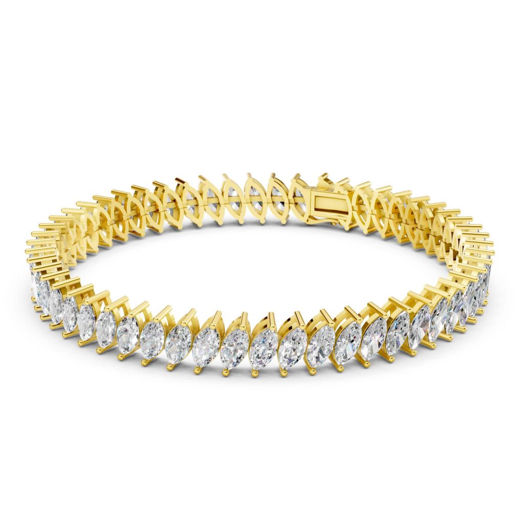 Marquise Bloom Tennis Bracelet