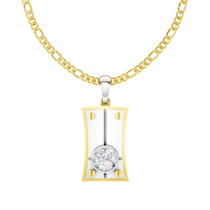 Axis Jewel Pendant 1 Carat Round