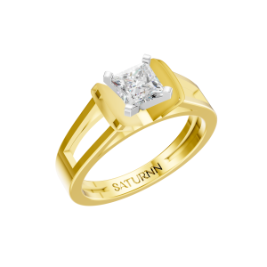 Classy Royale 1 Carat Princess - Silver