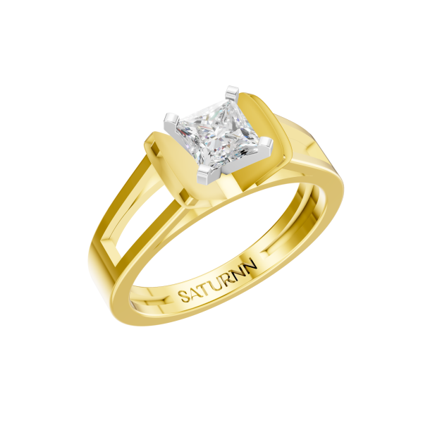 Classy Royale 1 Carat Princess - Silver