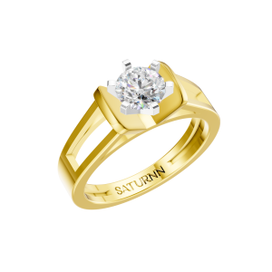 Classy Royale 1 Carat Round - Silver