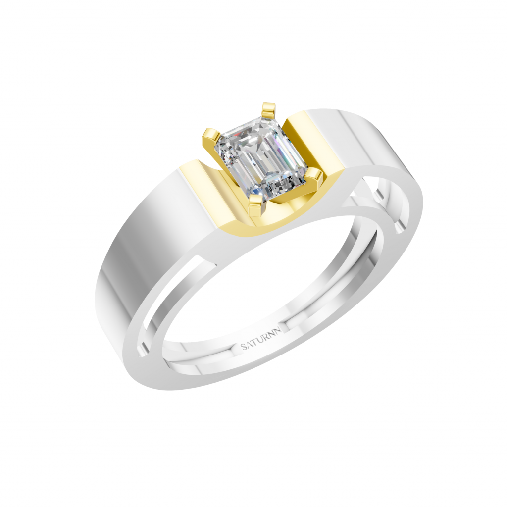 Luxe Essential 1 Carat Emerald - Silver