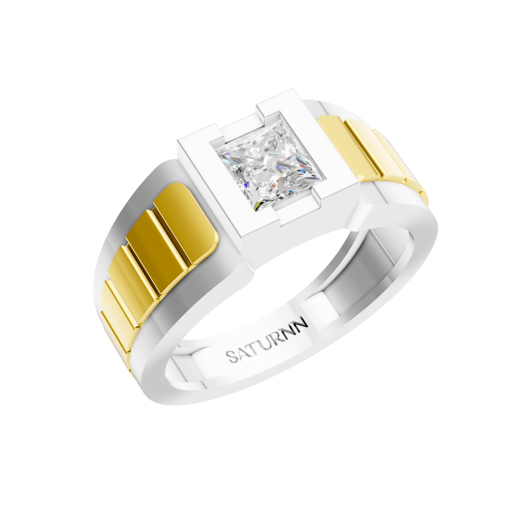 Bonded Brilliance 1 Carat Princess - Silver