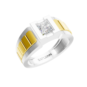 Bonded Brilliance 1 Carat Princess - Silver