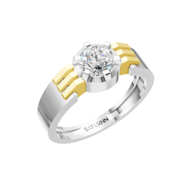 Signet Spark 1 Carat Round - Silver