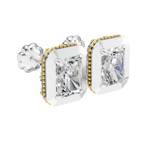 Glimmer Elite Earrings 1.5 Carat Radiant