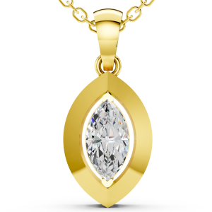 Dazzle Berry Pendant 1.5 Carat Marquise