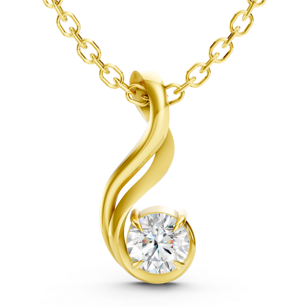 Orena Pendant 1 Carat Round