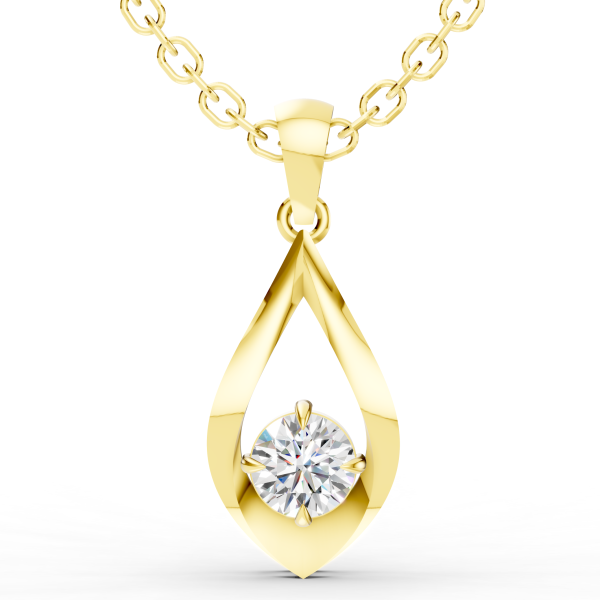 Secret Sparkle Pendant 1 Carat Round