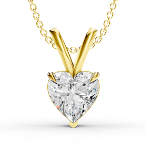 Coralune Pendant 1 Carat Heart