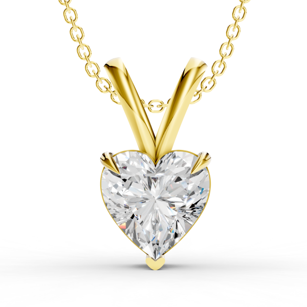 Coralune Pendant 1 Carat Heart