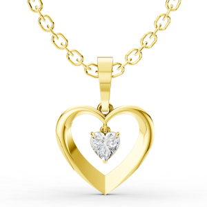 Eternal Love Pendant 1 Carat Heart