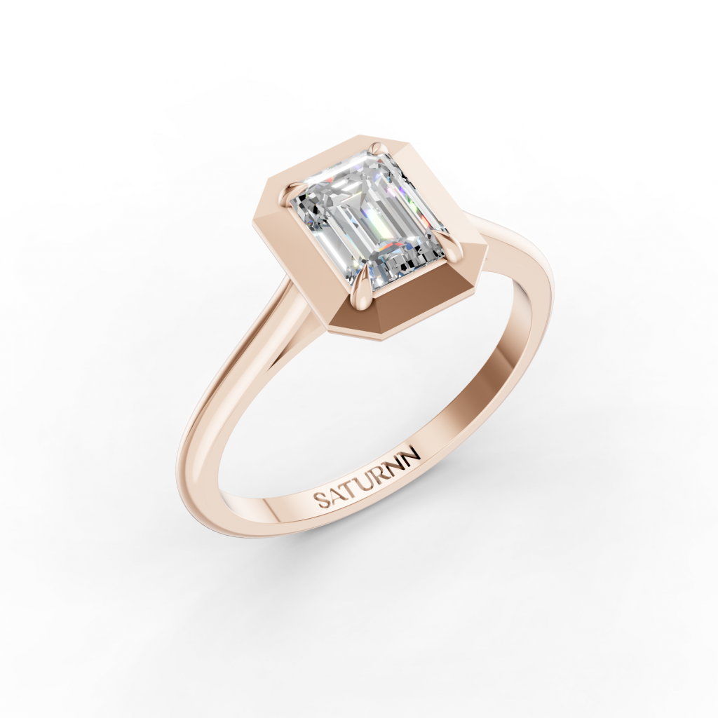 Bold Sparkle 1 Carat Emerald