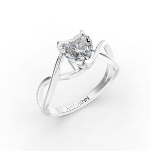 Eterna Weave 1 Carat Heart