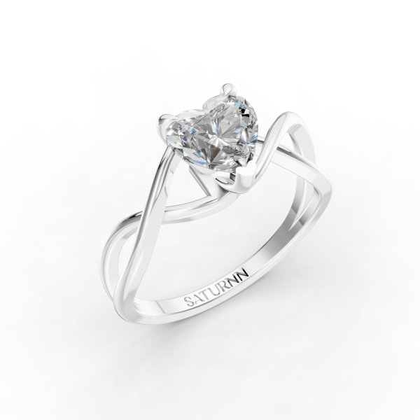 Eterna Weave 1 Carat Heart