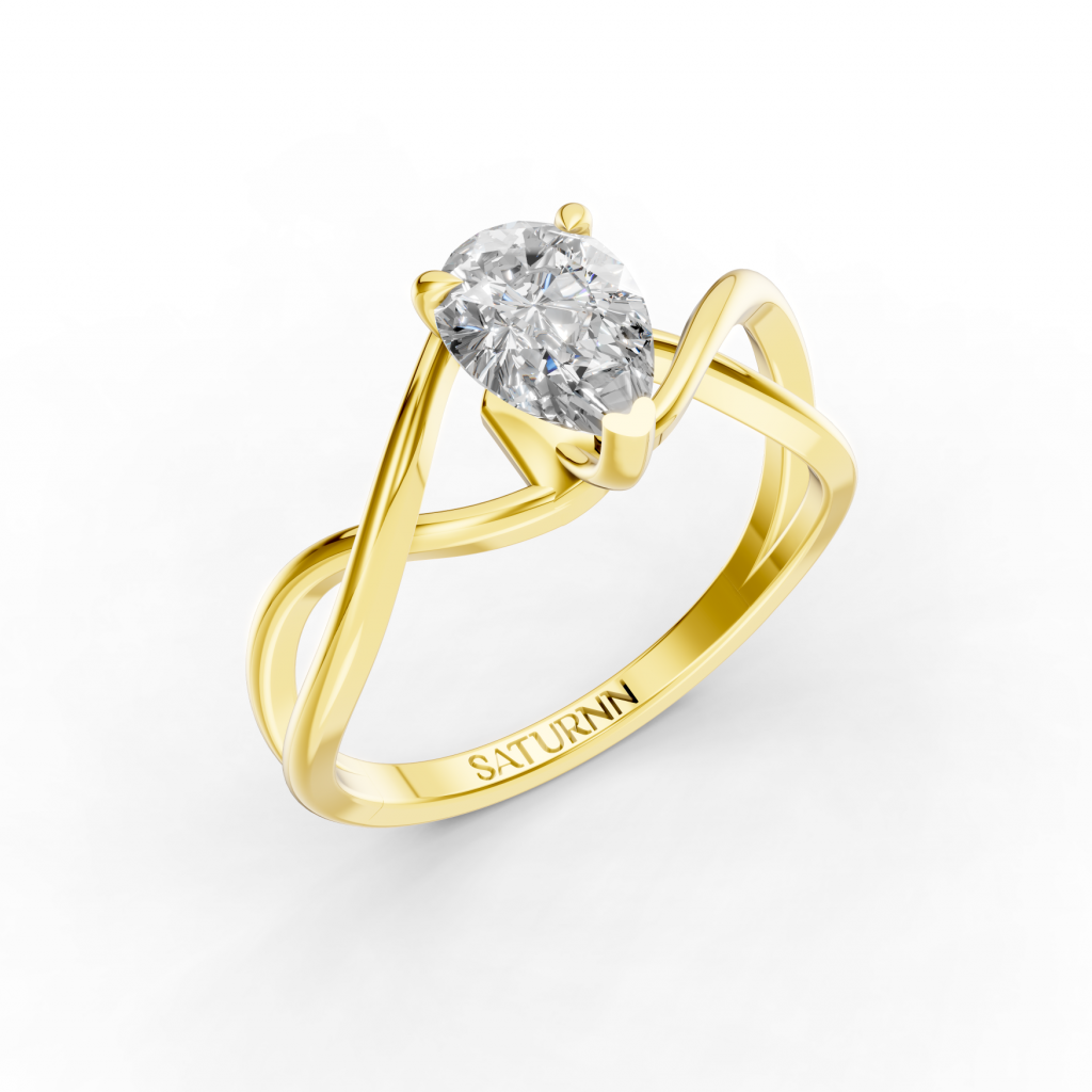 Eterna Weave 1 Carat Pear