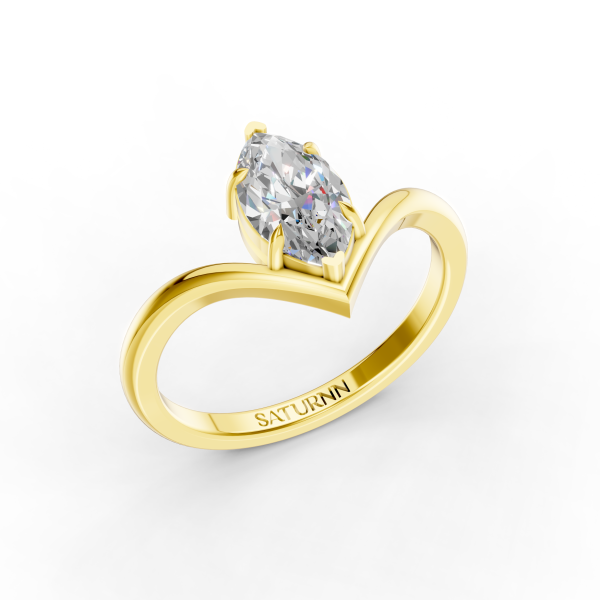 Edge Elegance 1 Carat Marquise