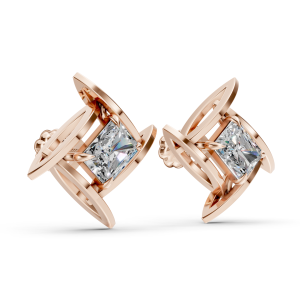 Iconic Earrings 2 Carat Radiant