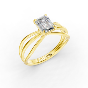 Indiva Curve 1 Carat Emerald