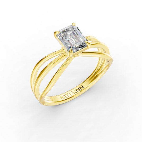 Indiva Curve 1 Carat Emerald