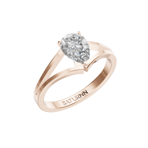 Crown Solitaire 1 Carat Pear