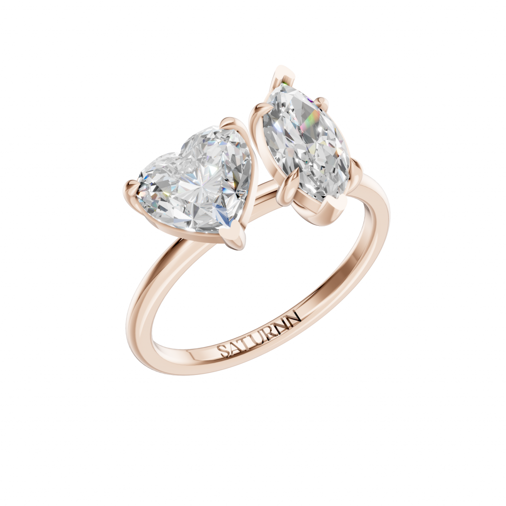 You & Me Ring Marquise/Heart
