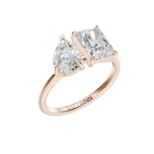 You & Me Ring Pear/Radiant