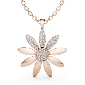 Sunflower Pendant Round