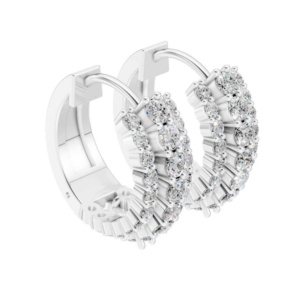 Radiance Hoops Earrings Round