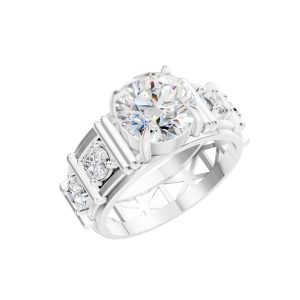 Solitaire Majesty 3 Carat - Round