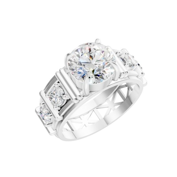 Solitaire Majesty 3 Carat - Round