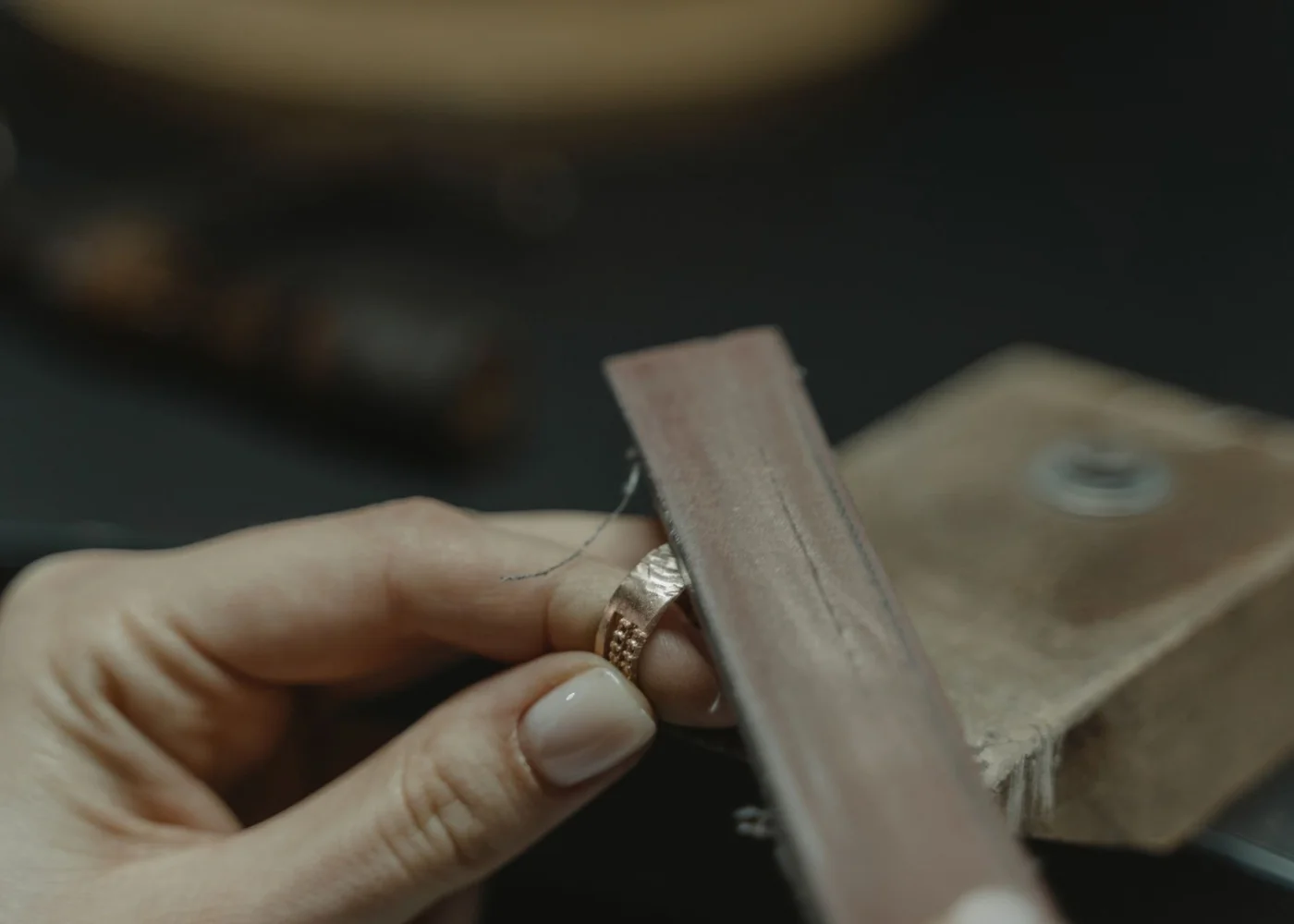 Saturnn LGD jewellery being designed and crafted
